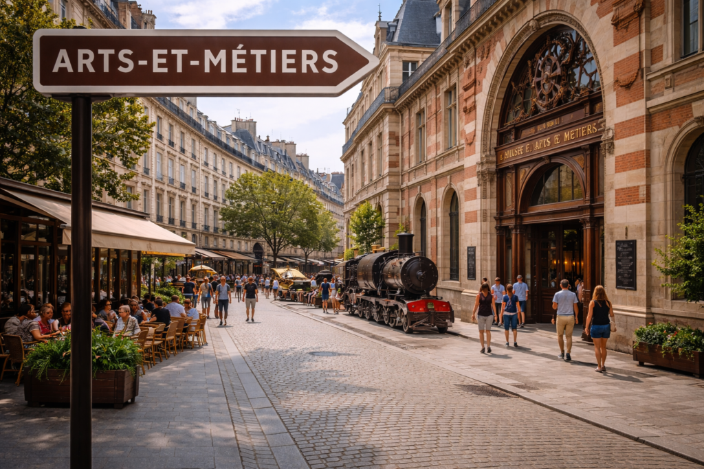 quartier arts et métiers